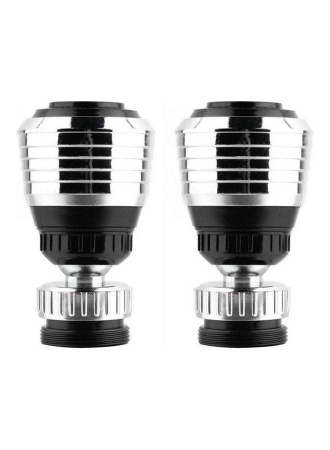 نيبمينينت طقم وصلة مرش للصنبور من قطعتين فضي - Image 1