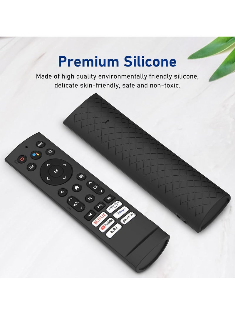 ERF3A90 Voice Remote Control Silicone Case for U7G U8 U9G Series 4K ULED Black Cover - Image 2
