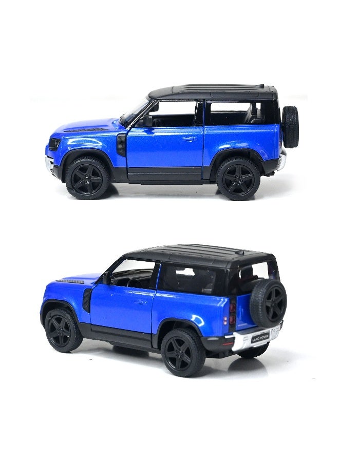 Kinsmart 1:36 Scale Door Openable Pull Back Action Land Rover Defender 90 Diecast Metal Alloy Toy Car - Image 2
