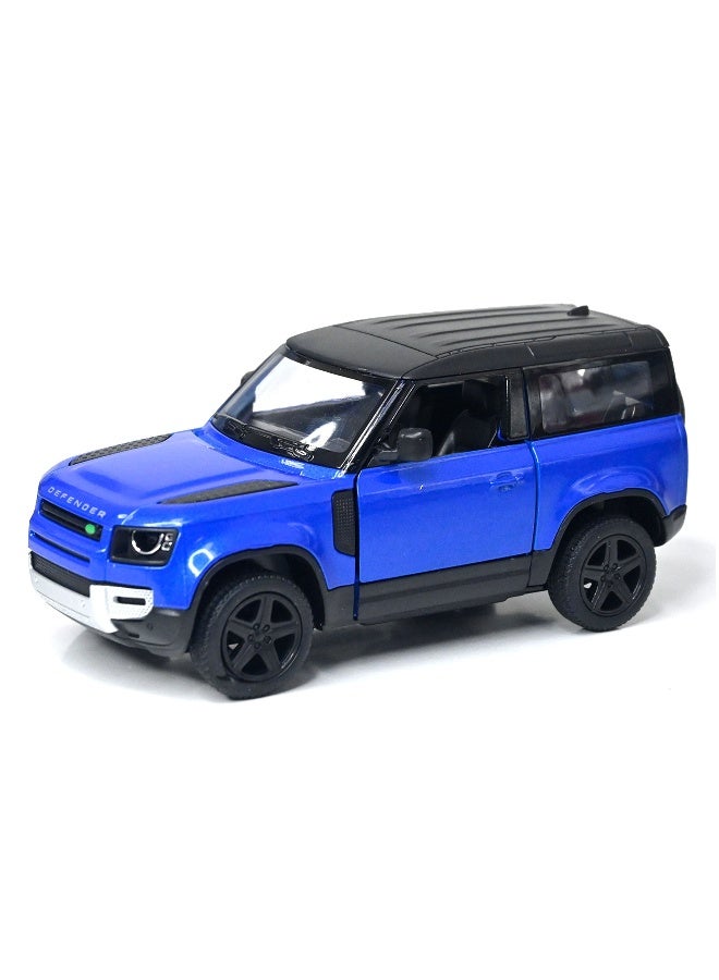 Kinsmart 1:36 Scale Door Openable Pull Back Action Land Rover Defender 90 Diecast Metal Alloy Toy Car - Image 1