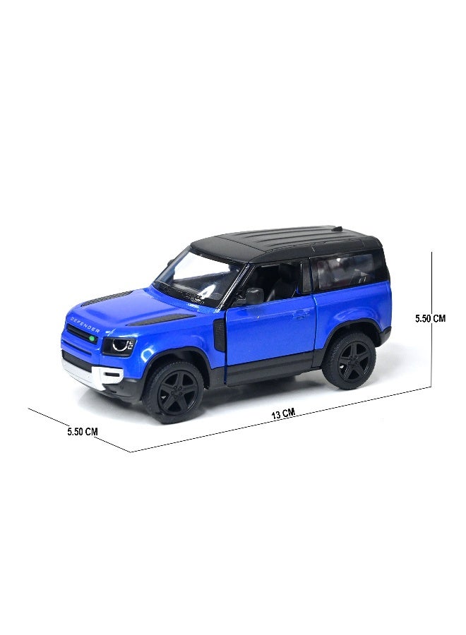 Kinsmart 1:36 Scale Door Openable Pull Back Action Land Rover Defender 90 Diecast Metal Alloy Toy Car - Image 5
