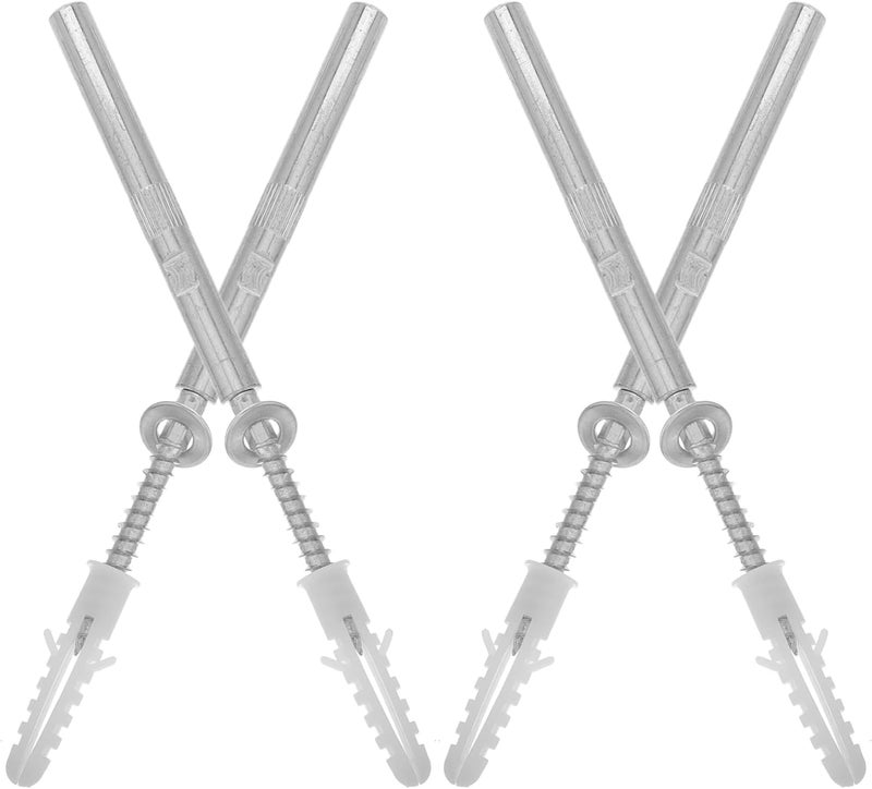 4pcs Heavy Duty Metal Hidden Shelf Brackets for Invisible Shelves Adjustable Supports for Kitchen Cabinets and Bathroom Space-Saving Design - Image 1