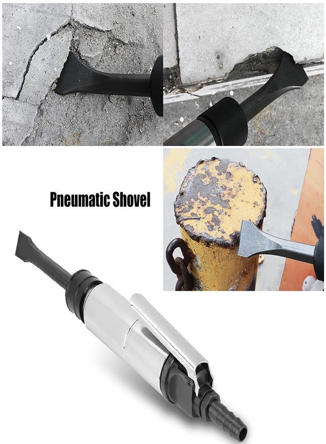 EVTSCAN Industrial Air Chisel Pneumatic Hammer, Powerful Straight Handle Shovel Tool for Concrete, Brick, and Metal Work, Ideal for Sand Cleaning, Welding, and Grooving - Image 3