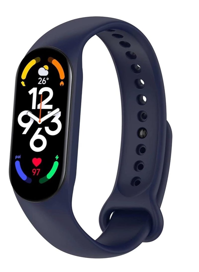 Generic - Xiaomi Strap for Mi Smart Band 3/4 - Blue - Image 1