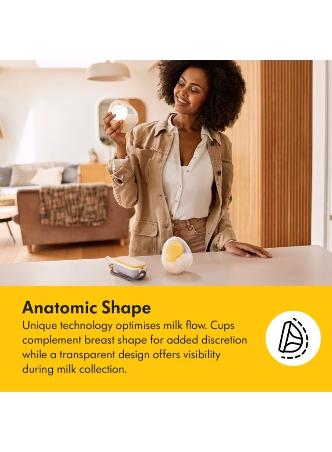 Medela Hands-free Breast Milk Collection Cups - Image 5