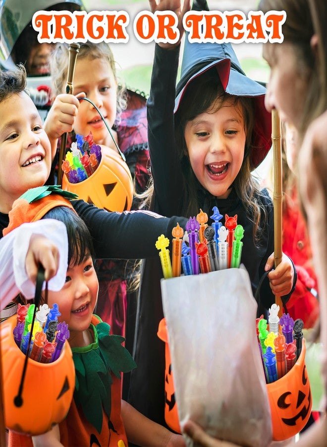 OCHIDO Halloween Party Favors for Kids Goodie Bag Fillers Gifts -120 Pack Halloween Themed Mini Bubble Set for Halloween Treats School Classroom Rewards Gifts,Trick Or Treat Goodie Toys Bulk - Image 3