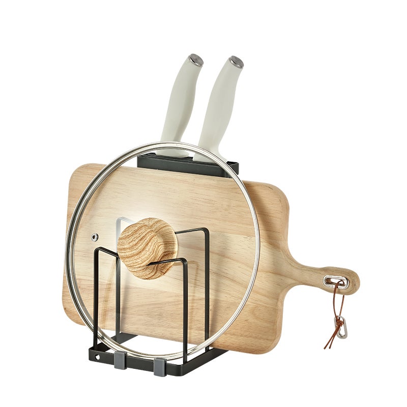 CN-8019 Kitchen Nana Flat Steel Multi-Function Knife Holder - Image 1