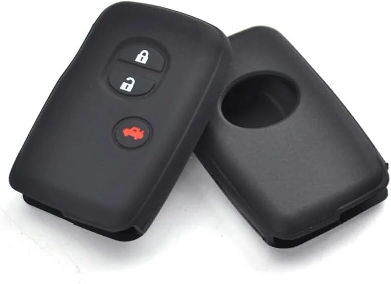 QASULER 3 Buttons Silicone Key Case Cover for Toyota - Image 4