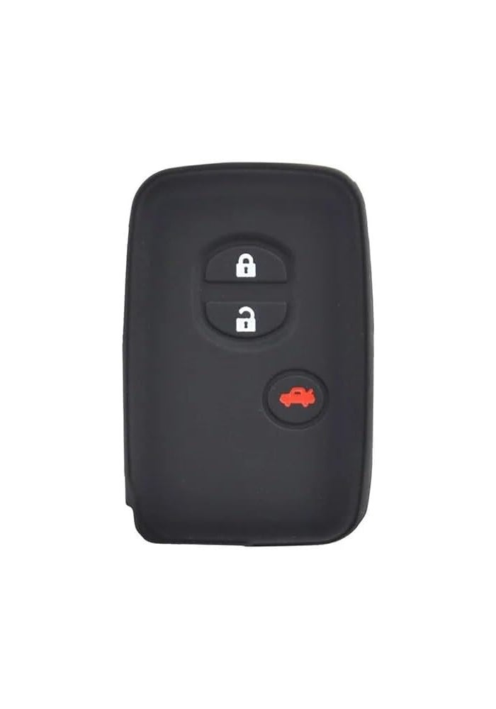 QASULER 3 Buttons Silicone Key Case Cover for Toyota - Image 5