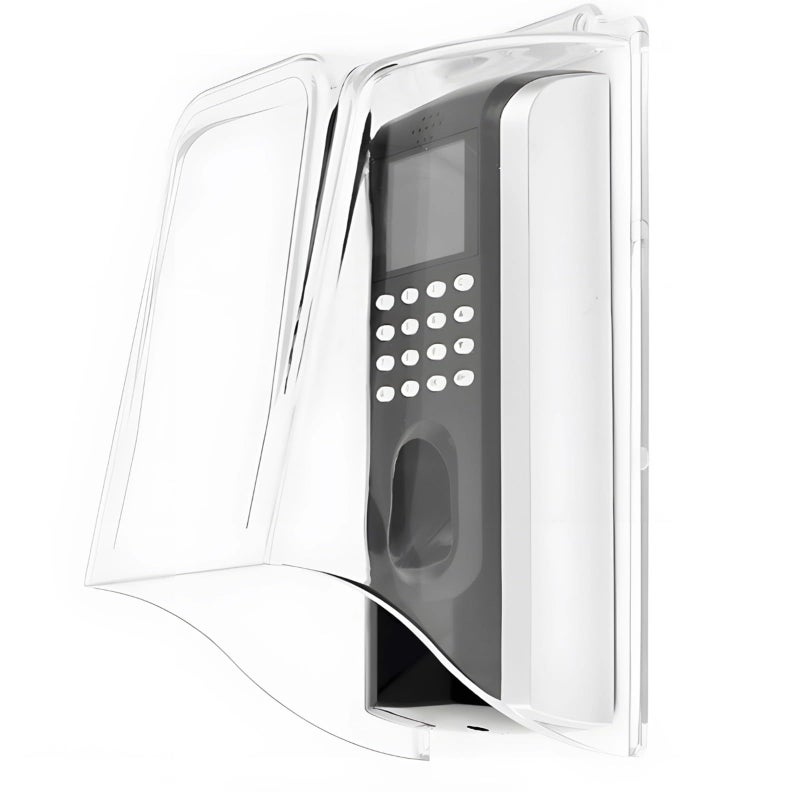 Transparent PC Waterproof Doorbell Access Control Case Weatherproof Dustproof Outdoor Protector Easy Installation - Image 2