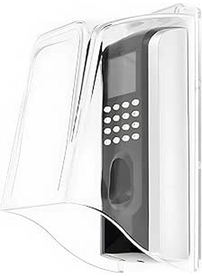 Transparent PC Waterproof Doorbell Access Control Case Weatherproof Dustproof Outdoor Protector Easy Installation - Image 1