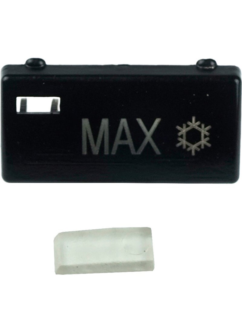 Bross Otomotiv - Bross Automotive BDP88-14 Climate Control MAX Button Cover For BMW X5 E53 E39 6972163 - Image 1