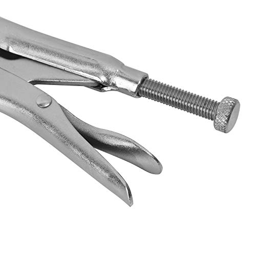 HOZEON 3 PCS 11 Inch C Clamp Locking Pliers with Swivel Pads, Heavy Duty Locking Pliers, Woodworking Clamps Set, Adjustable Nickel Plated C Plier for Wood Working, Welding, Electrician Maintenance - Image 4