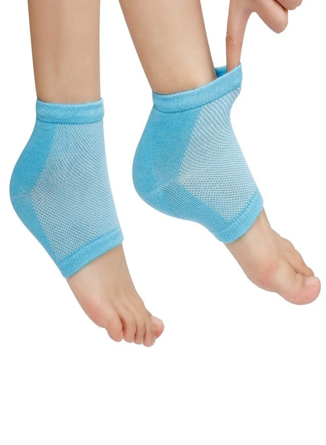 Codream Moisturizing Heel Gel Socks: Heal Dry Cracked Heel Treatment Overnight Pedicure Foot Spa Sock | 2 Pairs Soft Silicone Moisturizer Sleeve to Repair Callus Rough Heel - Image 1
