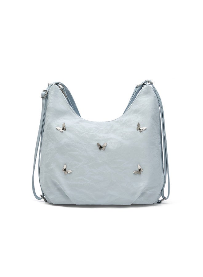 Josiny Niche French Women's Backpack New Arrival High-end Butterfly Commuter Tote Bag Multi-purpose Rucksack - Image 4
