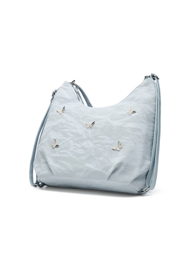 Josiny Niche French Women's Backpack New Arrival High-end Butterfly Commuter Tote Bag Multi-purpose Rucksack - Image 5