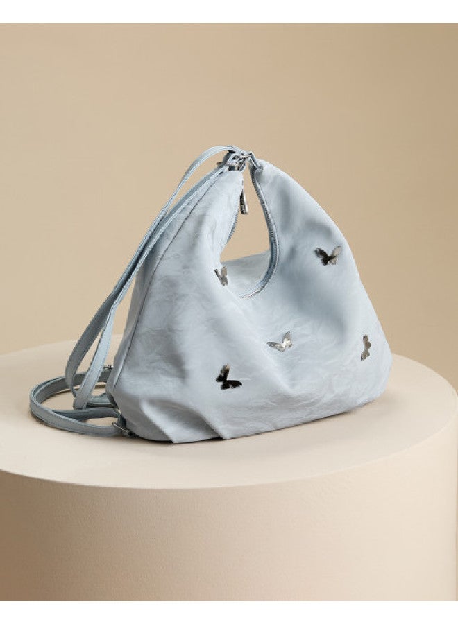 Josiny Niche French Women's Backpack New Arrival High-end Butterfly Commuter Tote Bag Multi-purpose Rucksack - Image 1