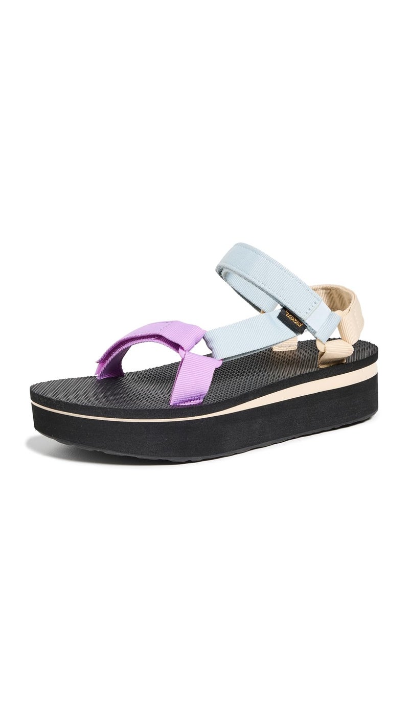 Teva Women's Flatform Universal, Unwind Multi, 8 M US - Image 1