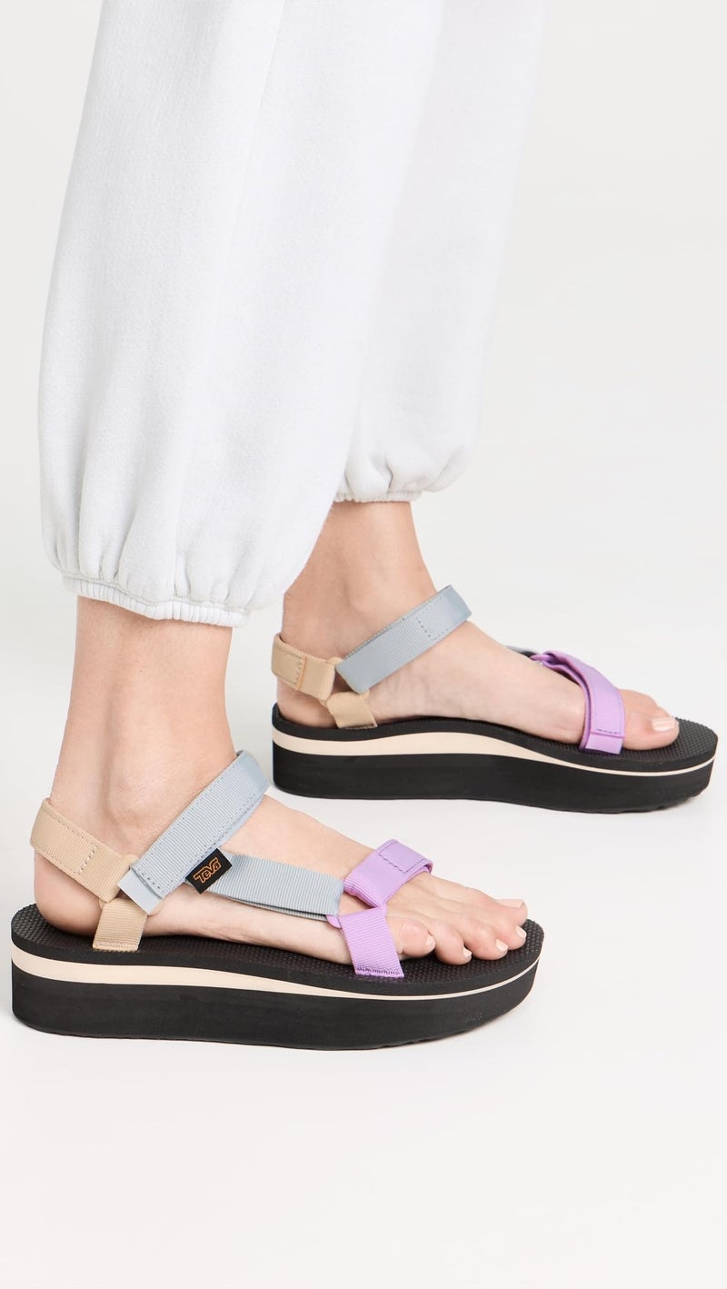 Teva Women's Flatform Universal, Unwind Multi, 8 M US - Image 2