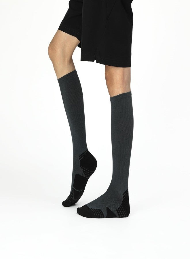 WANDER 3-6 Pairs Men's Athletic Run Cushion Over-the-Calf Tube Socks - Image 5