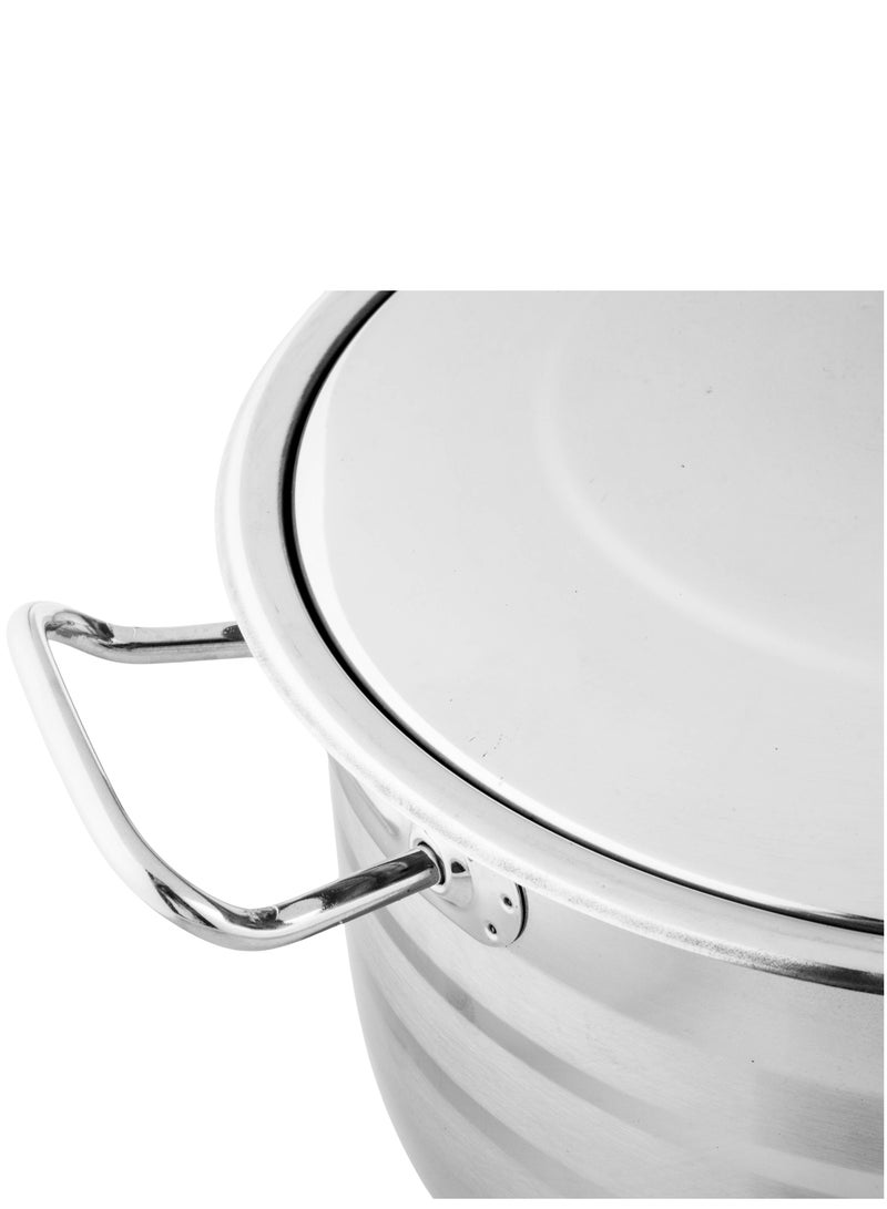 High quality Turkish stainless steel pot, size 22 cm, capacity 4 liters - Image 5