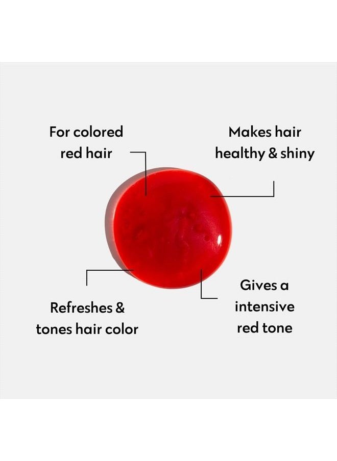 Color Mask Shampoo - Sulfate Free Toning Red Shampoo for Red Hair - Color Depositing Red Shampoo, VEGAN, 8.45 Fl Oz (Red)