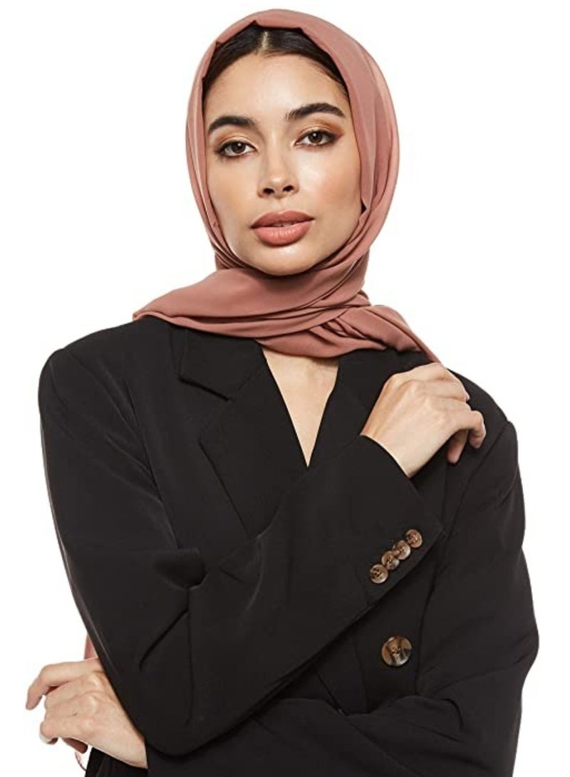 ELTRAZONE Chiffon Scarf for Women Fashion Soft Hijab Long Scarf Wrap - Image 1