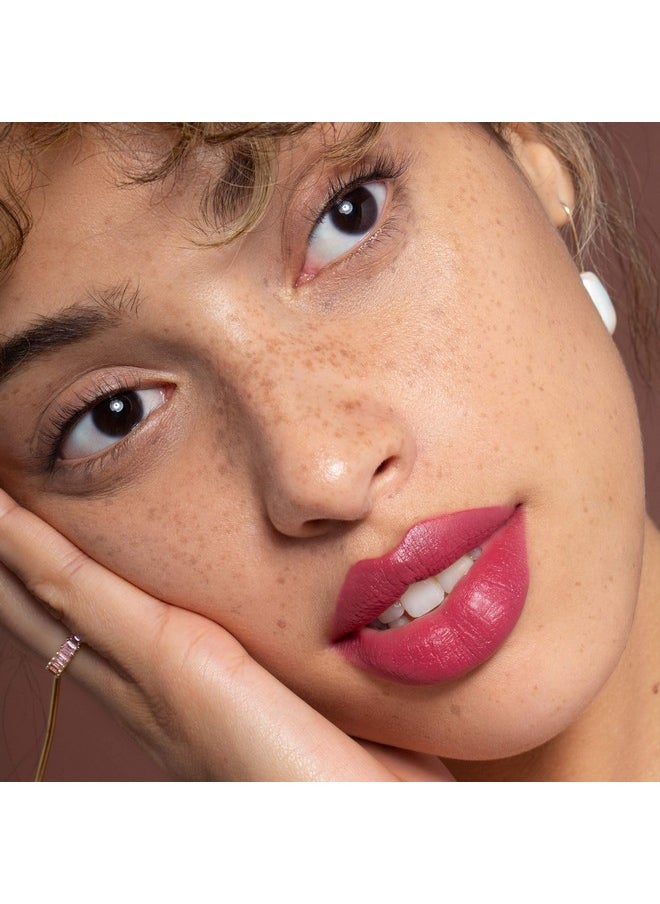 ILIA Color Block Lipstick | Nontoxic, Vegan, Crueltyfree, Hydrating + Long Lasting, No Budge Color With Full Coverage (Wild (Aster Berry Brown With Cool Undertones), 0.14 Oz | 4 G)  - Image 3