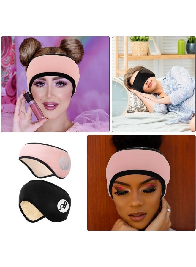"The two-piece set includes two noise-canceling sleep earmuffs and two pairs of earplugs." - Image 5