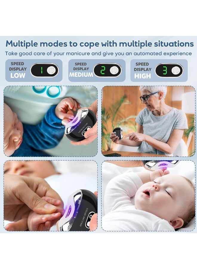 Aikertec Aikertec Automatic Electric Nail Clipper with LCD Digital Display  - Image 3