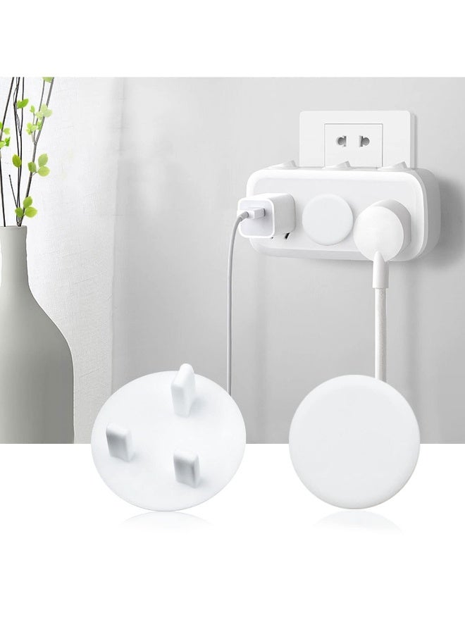 20Pcs Plug Socket Covers, Electrical Outlet Socket Protectors Safety Outlet Caps for Baby Child Safety at Home and School (White)  - Image 1