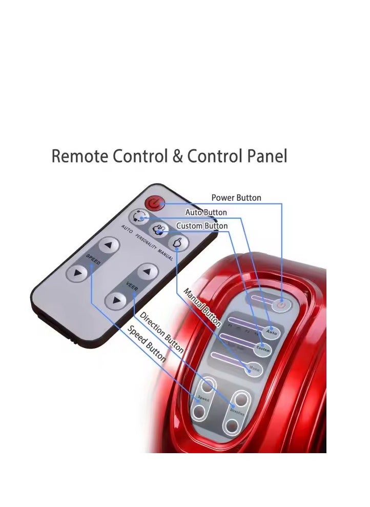 Relax Smart foot massage device with air pressure, moving rollers, and heat therapy.  - Image 4