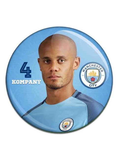 Manchester City F.C. Button Badge Vincent Kompany