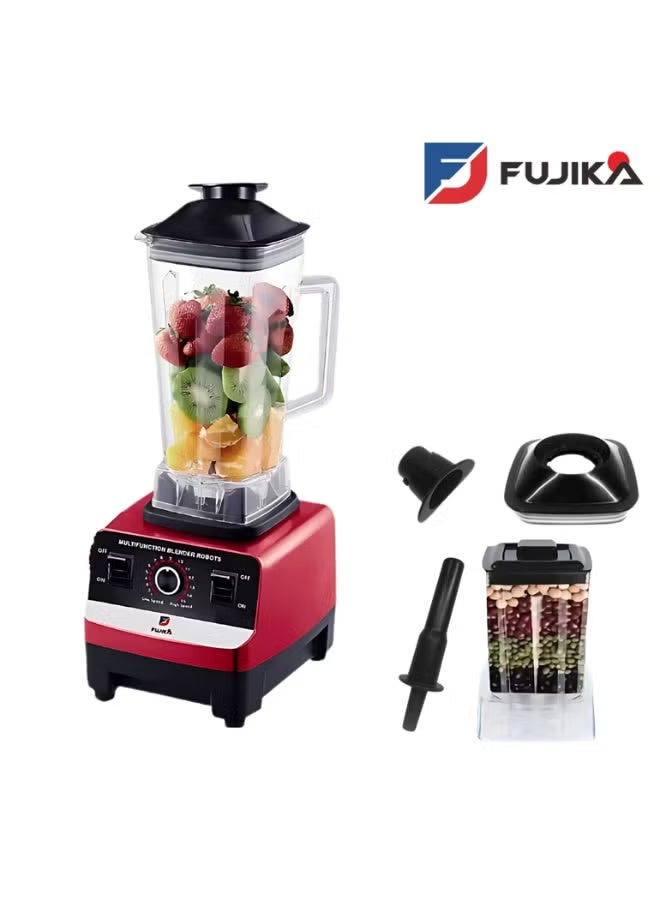 FUJIKA Multifunctional Blender - 2500W - 2.5L Bowl - 0.8L Grinder - FJK-2500B - Image 1