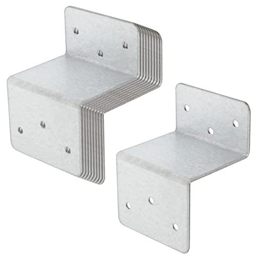 GBGS 10 Pcs Z Brackets,Length 2",Double Angle Clip Bracket for Wood Shelves Fixing - Image 3