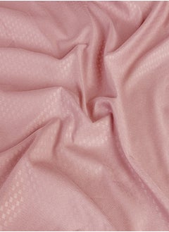 PACHA HOME Plain sheet set with fabric pattern - color: Pink-Size: 180*270+1 pillowcases.  - Image 2