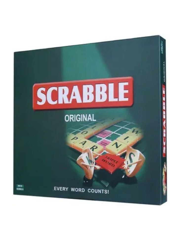 لعبة سكرابل الأصلية - لعبة كلمات كلاسيكية للمتعة والتعلّم العائلي