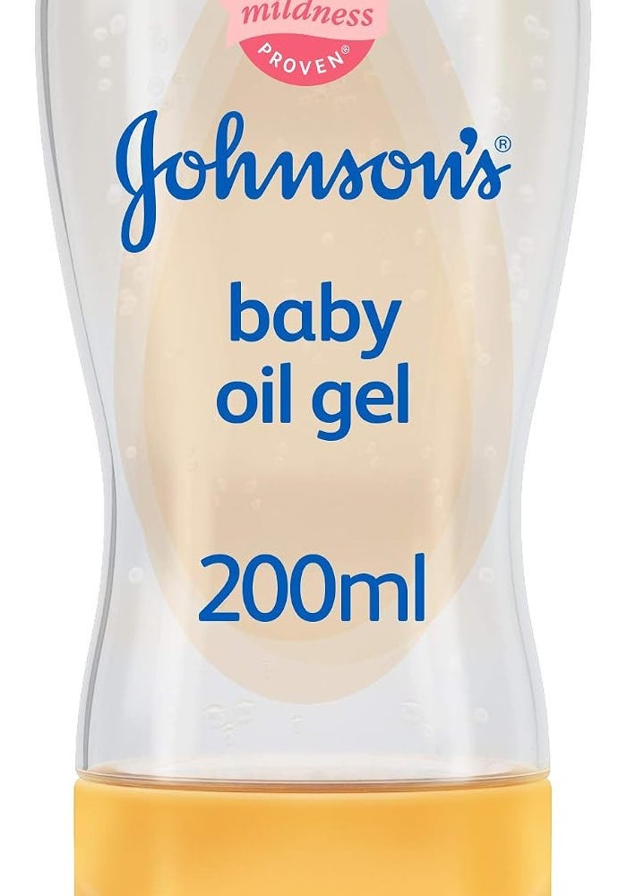 Johnson's Baby Oil Gel - 200ml - Image 1