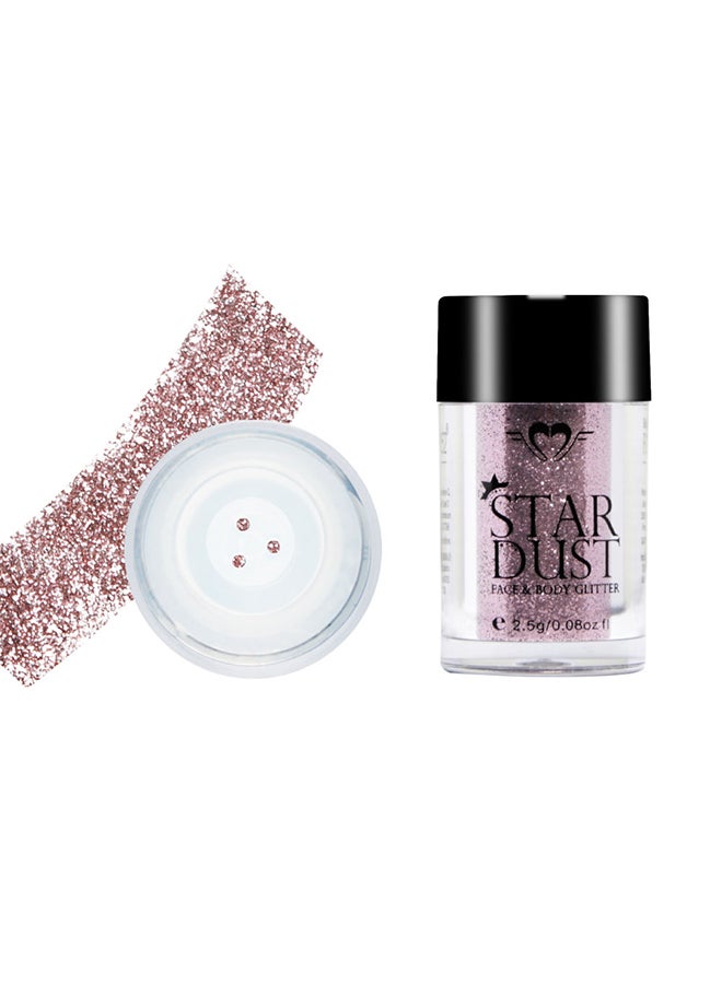 FOREVER52 Star Dust Face And Body Glitter Pink Champagne - Image 3