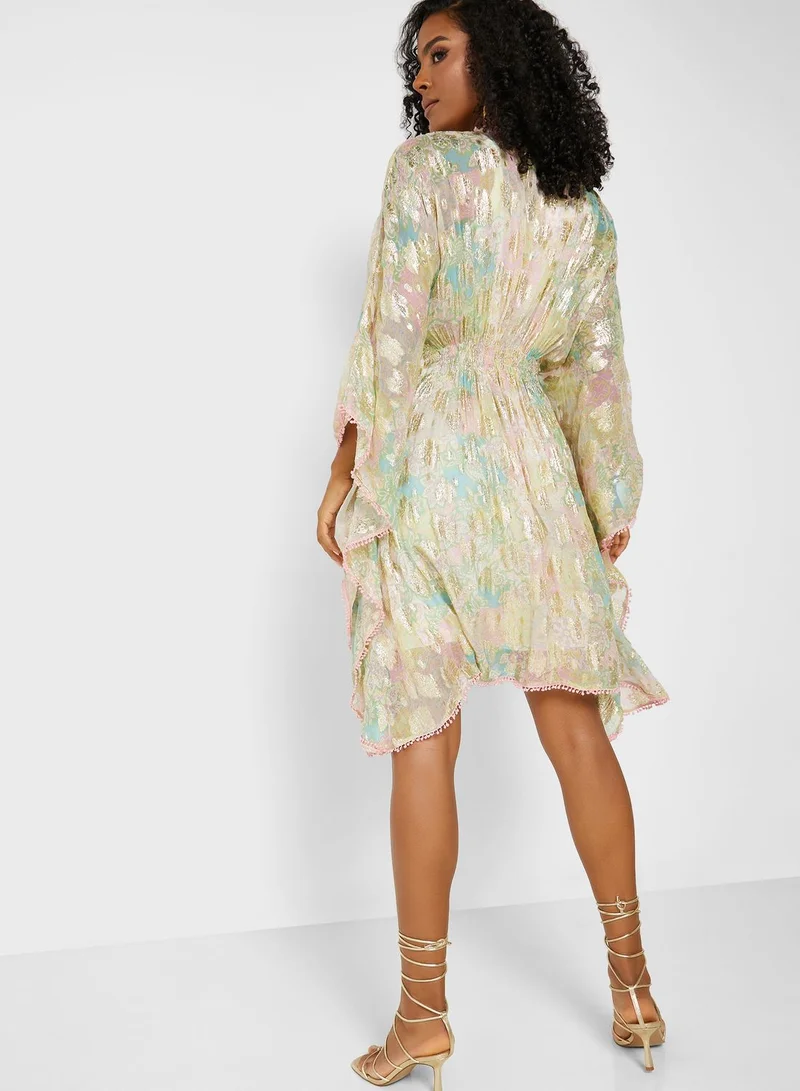 That’s My Gal Drawstring Detailed Kaftan Dress
