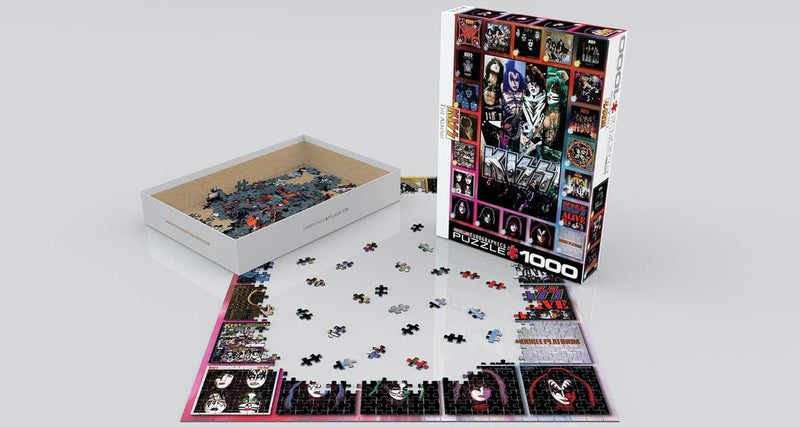 EuroGraphics KISS The Albums 1000Piece Puzzle Black - Image 3