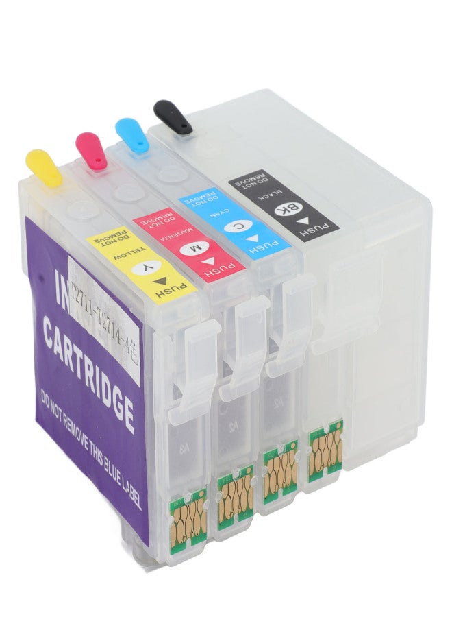 4 Colors Ink Cartridge with Permanent Chip Printer Refill Ink Box Replacement Black Cyan Magenta Yellow T252XL1 T252XL2 T252XL3 T252XL4 - Image 2