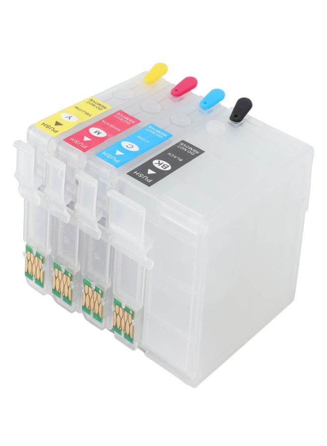 4 Colors Ink Cartridge with Permanent Chip Printer Refill Ink Box Replacement Black Cyan Magenta Yellow T252XL1 T252XL2 T252XL3 T252XL4 - Image 3