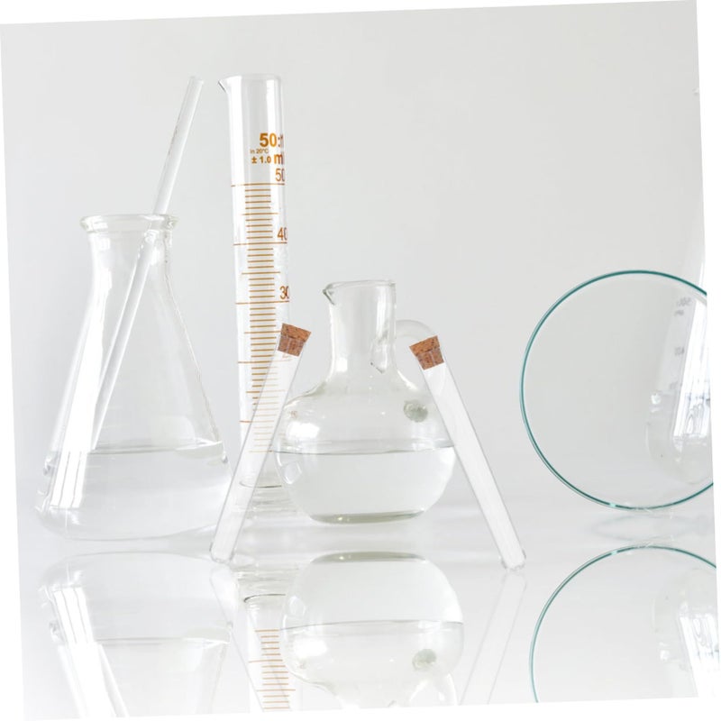 7ml Clear Plastic Test Tubes 100pcs With Wooden Cork Stoppers For Storage Bath Salt Candy - Image 5
