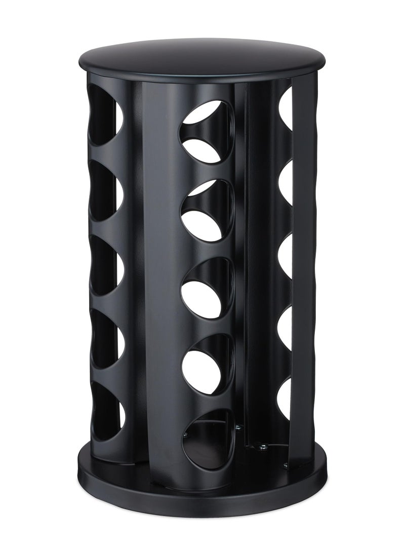 XICEN - Spice Jar Set with 20 Spice Jars 360 Degree Rotation Spice Rack,18.5x18.5x33centimeter - Image 1