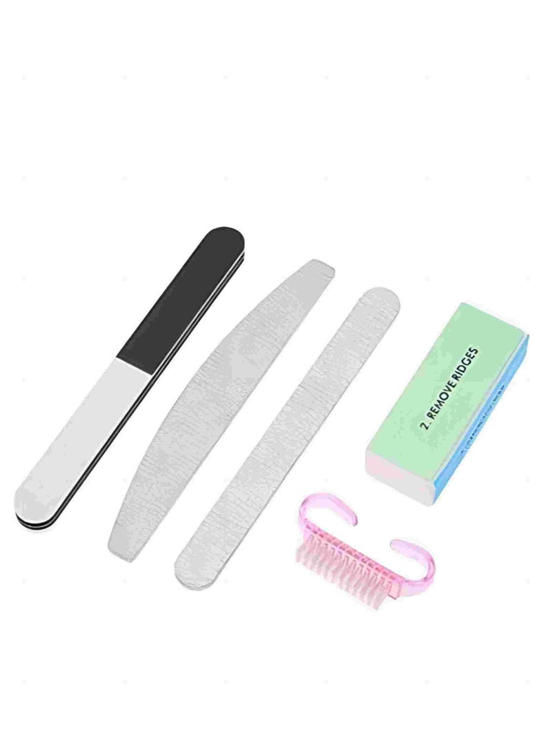 ORiTi - ORiTi Nail Files and Buffer, Professional Manicure Tools Kit Rectangular Art Care Buffer Block Tools - Image 1