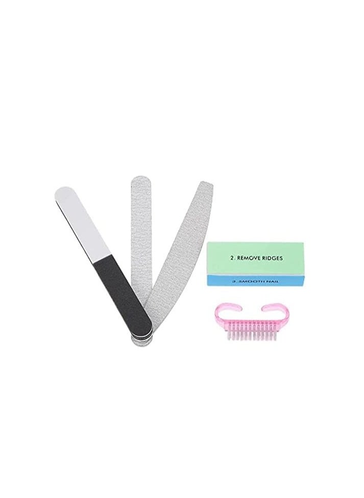 ORiTi - ORiTi Nail Files and Buffer, Professional Manicure Tools Kit Rectangular Art Care Buffer Block Tools - Image 1