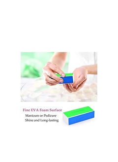 ORiTi ORiTi Nail Files and Buffer, Professional Manicure Tools Kit Rectangular Art Care Buffer Block Tools  - Image 3