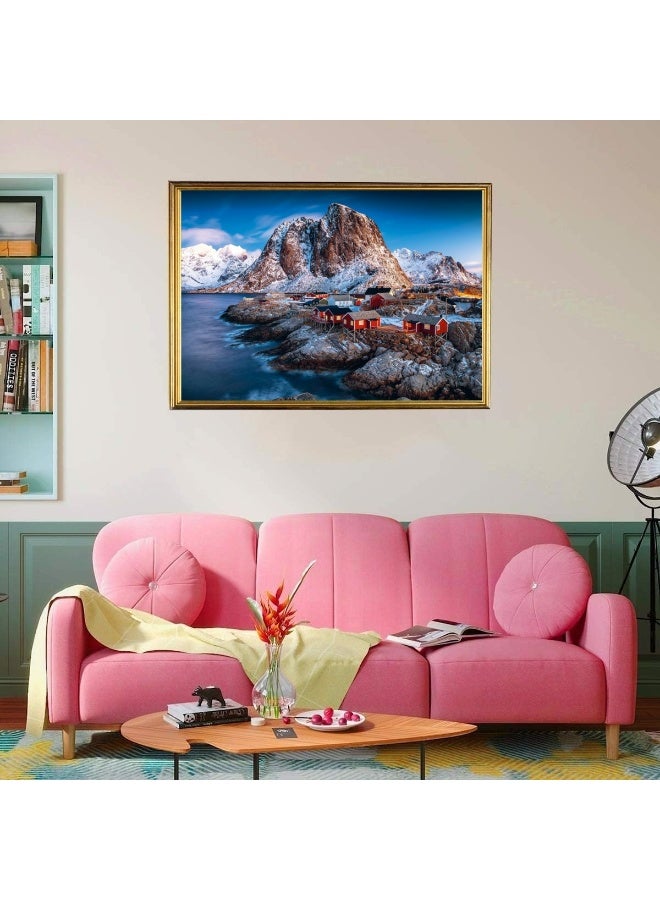 Topbright 1000-piece Lofoten Islands-themed Puzzle | High-Quality Painted Puzzle Game | Family Entertainment/Friendship Souvenir/Decorative Puzzle - Image 4