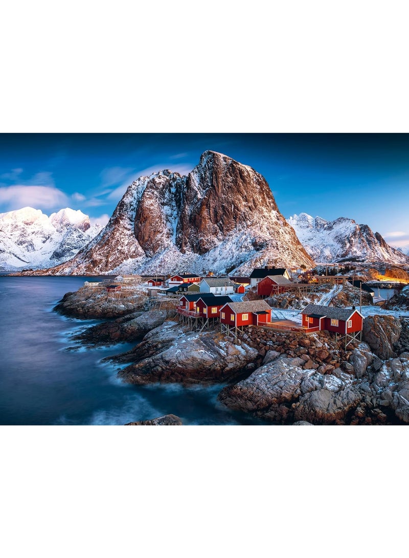 Topbright 1000-piece Lofoten Islands-themed Puzzle | High-Quality Painted Puzzle Game | Family Entertainment/Friendship Souvenir/Decorative Puzzle - Image 1